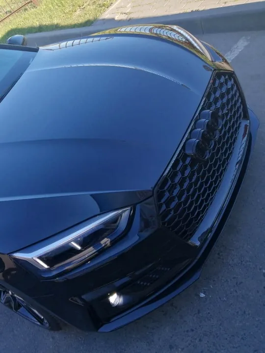 Audi A5, капот и решётка